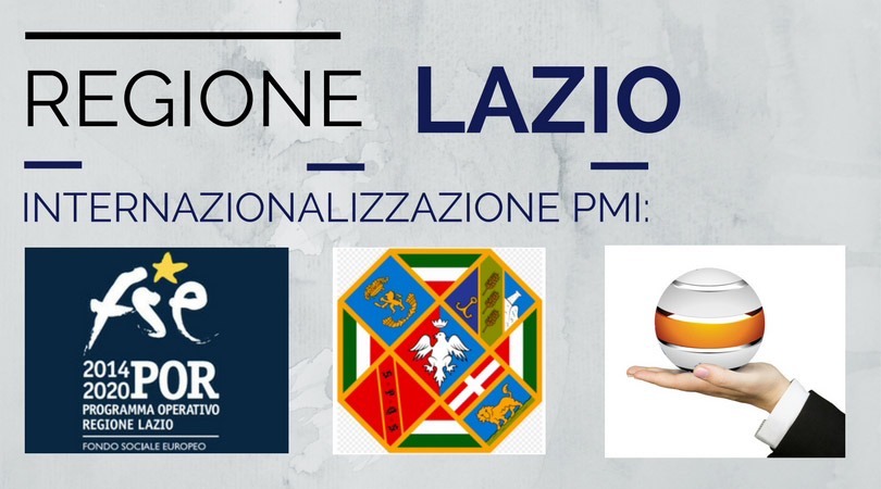 SCADUTO – Internazionalizzazione PMI – Regione Lazio